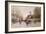 A Paris Street Scene-Eugene Galien-Laloue-Framed Giclee Print