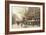 A Paris Street Scene-Eugene Galien-Laloue-Framed Giclee Print