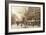 A Paris Street Scene-Eugene Galien-Laloue-Framed Giclee Print