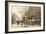 A Paris Street Scene-Eugene Galien-Laloue-Framed Giclee Print