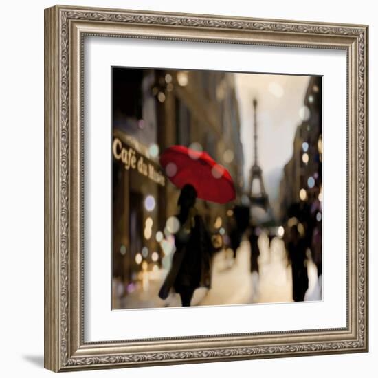 A Paris Stroll-Kate Carrigan-Framed Giclee Print