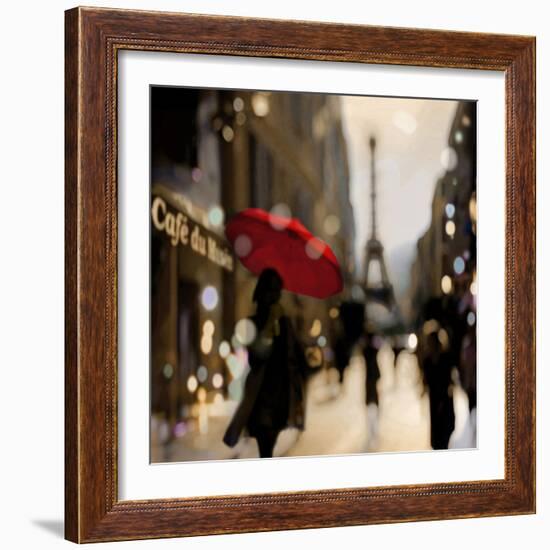 A Paris Stroll-Kate Carrigan-Framed Art Print