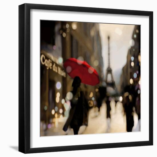 A Paris Stroll-Kate Carrigan-Framed Art Print