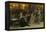 A Parisian Cafe, 1875-Ilya Efimovich Repin-Framed Premier Image Canvas