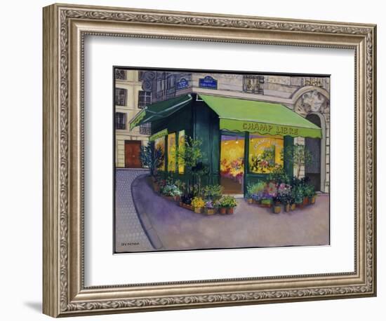 A Parisian Florist Champ Libre-Isy Ochoa-Framed Premium Giclee Print
