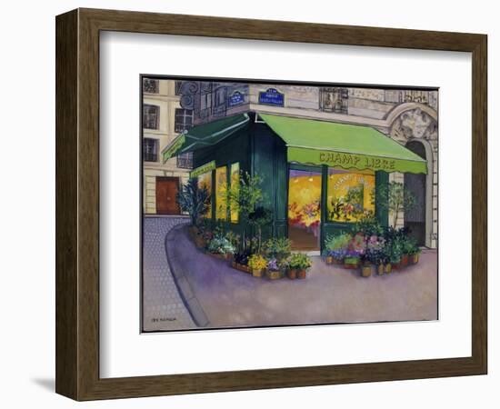 A Parisian Florist Champ Libre-Isy Ochoa-Framed Premium Giclee Print