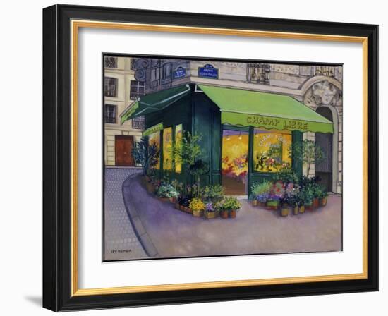 A Parisian Florist Champ Libre-Isy Ochoa-Framed Giclee Print