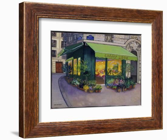 A Parisian Florist Champ Libre-Isy Ochoa-Framed Giclee Print