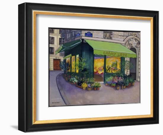 A Parisian Florist Champ Libre-Isy Ochoa-Framed Giclee Print