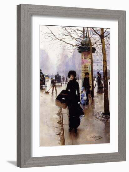 A Parisian; Une Parisienne-Jean Béraud-Framed Giclee Print