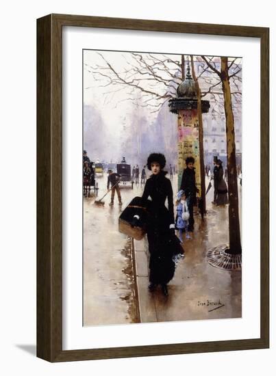 A Parisian; Une Parisienne-Jean Béraud-Framed Giclee Print