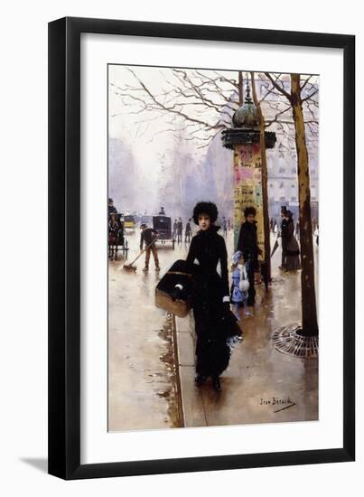 A Parisian; Une Parisienne-Jean Béraud-Framed Giclee Print