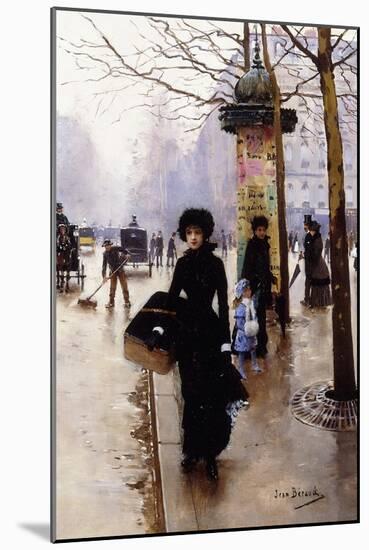 A Parisian; Une Parisienne-Jean Béraud-Mounted Giclee Print