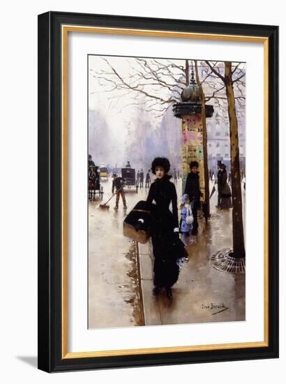 A Parisian; Une Parisienne-Jean Béraud-Framed Giclee Print