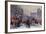 A Parisian Winter Scene-Eugene Galien-Laloue-Framed Giclee Print