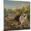 A Park with Swan and Other Birds (Oil on Canvas)-Melchior de Hondecoeter-Mounted Giclee Print