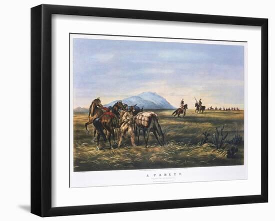 A Parley, 1834-1907-Currier & Ives-Framed Giclee Print