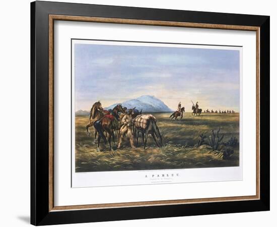 A Parley, 1834-1907-Currier & Ives-Framed Giclee Print