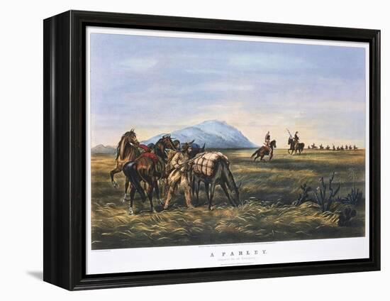 A Parley, 1834-1907-Currier & Ives-Framed Premier Image Canvas
