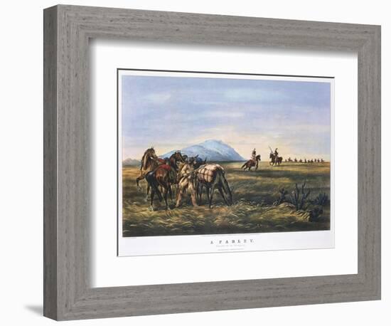 A Parley, 1834-1907-Currier & Ives-Framed Giclee Print