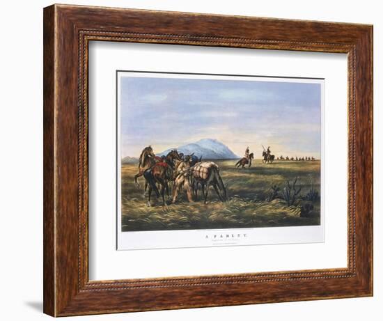 A Parley, 1834-1907-Currier & Ives-Framed Giclee Print