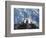 A Partial View of Space Shuttle Atlantis Backdropped by a Blue and White Earth-null-Framed Photographic Print