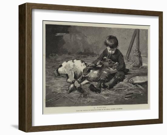 A Parting-Marianne Stokes-Framed Giclee Print