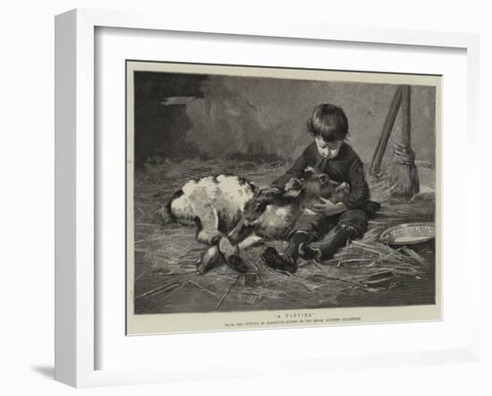 A Parting-Marianne Stokes-Framed Giclee Print