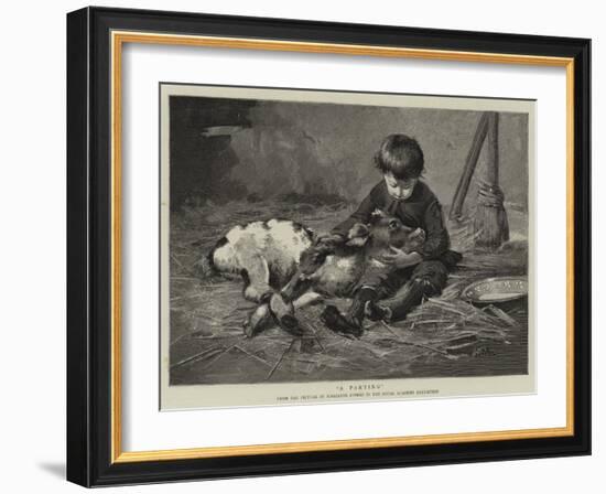 A Parting-Marianne Stokes-Framed Giclee Print