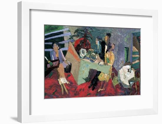 A Party at a Hotel-Zhang Yong Xu-Framed Giclee Print