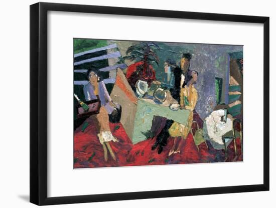 A Party at a Hotel-Zhang Yong Xu-Framed Giclee Print