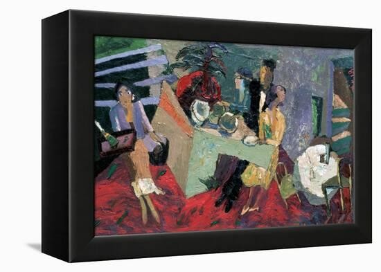 A Party at a Hotel-Zhang Yong Xu-Framed Premier Image Canvas