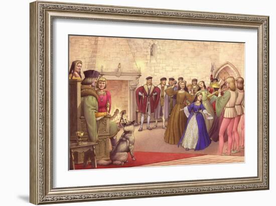 A Party Followed the Arrival of Catherine of Aragon in England to Be Married-Pat Nicolle-Framed Giclee Print