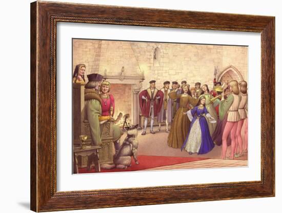 A Party Followed the Arrival of Catherine of Aragon in England to Be Married-Pat Nicolle-Framed Giclee Print