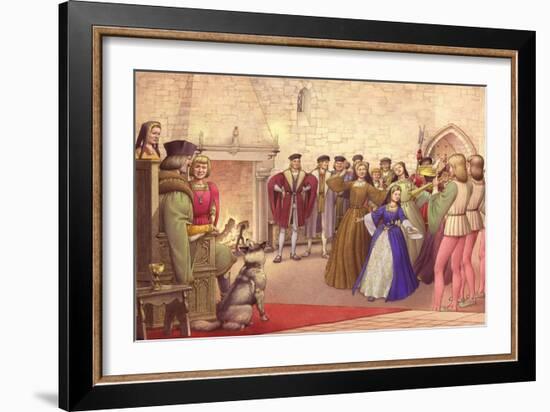 A Party Followed the Arrival of Catherine of Aragon in England to Be Married-Pat Nicolle-Framed Giclee Print