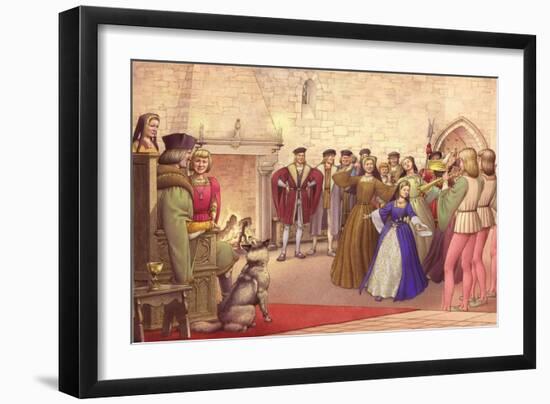 A Party Followed the Arrival of Catherine of Aragon in England to Be Married-Pat Nicolle-Framed Giclee Print