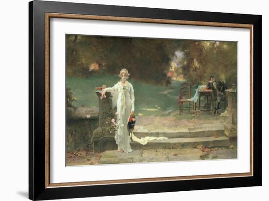 A Passing Cloud, 1891-Marcus Stone-Framed Giclee Print