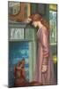 A Passing Cloud (Oil on Canvas)-Arthur Hughes-Mounted Giclee Print