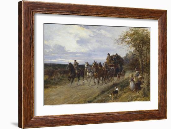 A Passing Coach-Heywood Hardy-Framed Giclee Print