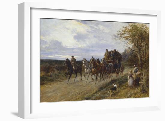 A Passing Coach-Heywood Hardy-Framed Giclee Print