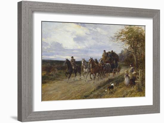 A Passing Coach-Heywood Hardy-Framed Giclee Print