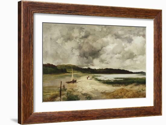 A Passing Shower on Long Island, 1885-Alfred Thompson Bricher-Framed Giclee Print