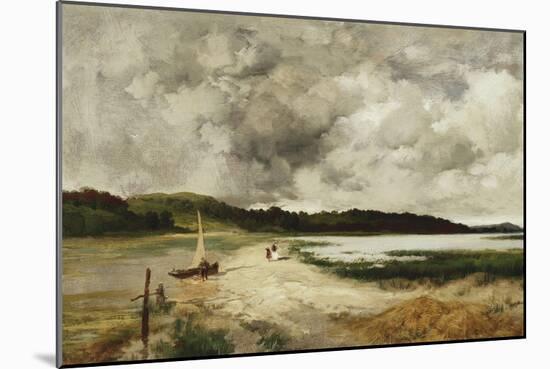 A Passing Shower on Long Island, 1885-Alfred Thompson Bricher-Mounted Giclee Print
