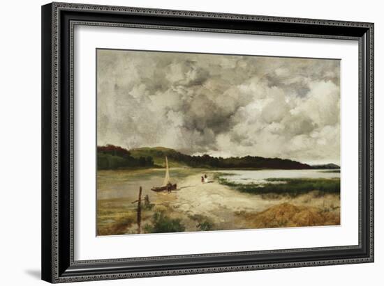 A Passing Shower on Long Island, 1885-Alfred Thompson Bricher-Framed Giclee Print