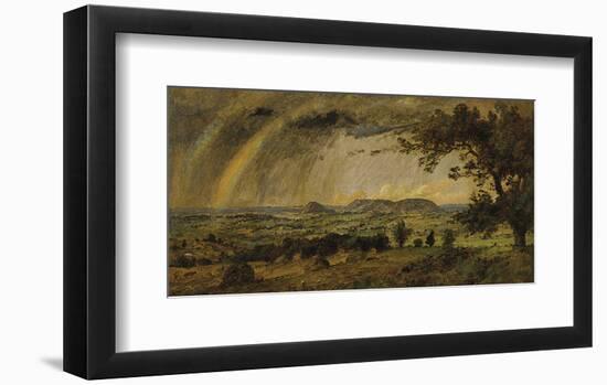 A Passing Shower over Mountain Adam and Eve-Jasper Francis Cropsey-Framed Premium Giclee Print