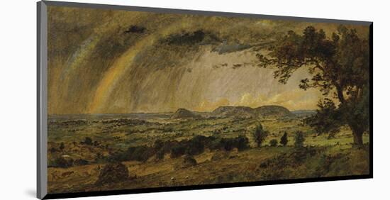 A Passing Shower over Mountain Adam and Eve-Jasper Francis Cropsey-Mounted Premium Giclee Print