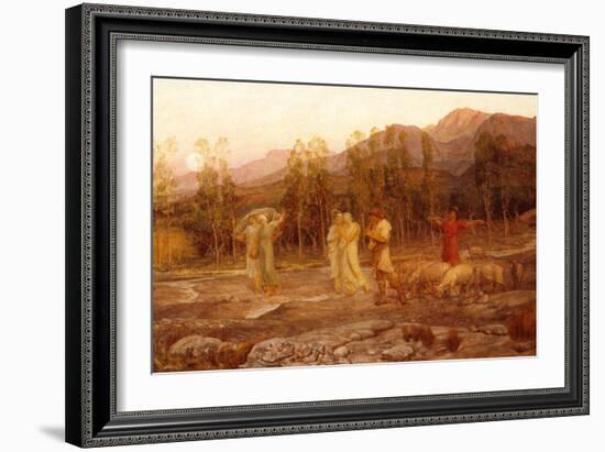 A Pastoral, A Memory of the Valley of Sparta-William Blake Richmond-Framed Giclee Print