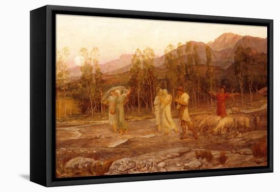 A Pastoral, A Memory of the Valley of Sparta-William Blake Richmond-Framed Premier Image Canvas
