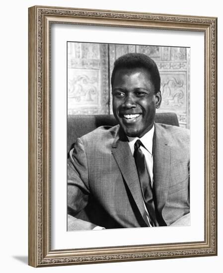 A Patch of Blue, Sidney Poitier, 1965-null-Framed Photo