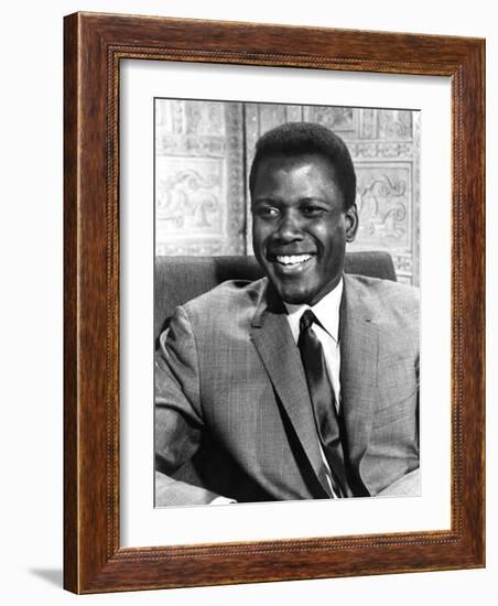 A Patch of Blue, Sidney Poitier, 1965-null-Framed Photo
